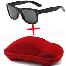 Load image into Gallery viewer, Cool 6-15 Years Kids Sunglasses With Case