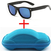 Load image into Gallery viewer, Cool 6-15 Years Kids Sunglasses With Case