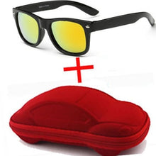 Load image into Gallery viewer, Cool 6-15 Years Kids Sunglasses With Case