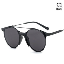Load image into Gallery viewer, Fashion SteamPunk Round Style Vintage Sunglasses Men