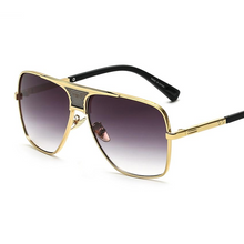 Load image into Gallery viewer, Brand New Steampunk Square Sunglasses Men