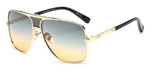 Load image into Gallery viewer, Brand New Steampunk Square Sunglasses Men