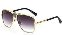 Load image into Gallery viewer, Brand New Steampunk Square Sunglasses Men