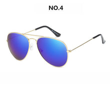 Load image into Gallery viewer, Metal Sunglasses Men Black White