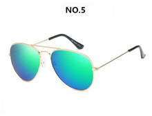 Load image into Gallery viewer, Metal Sunglasses Men Black White