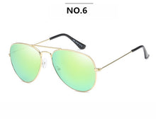 Load image into Gallery viewer, Metal Sunglasses Men Black White