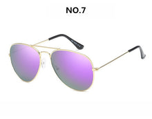 Load image into Gallery viewer, Metal Sunglasses Men Black White