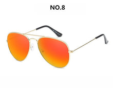 Load image into Gallery viewer, Metal Sunglasses Men Black White