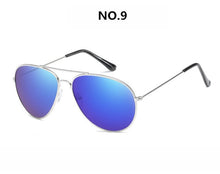 Load image into Gallery viewer, Metal Sunglasses Men Black White