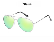 Load image into Gallery viewer, Metal Sunglasses Men Black White