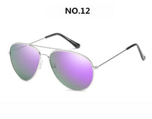Load image into Gallery viewer, Metal Sunglasses Men Black White