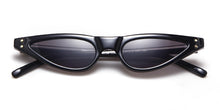 Load image into Gallery viewer, 90s Narrow Cat Eye Sunglasses Women