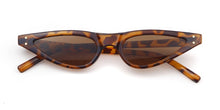 Load image into Gallery viewer, 90s Narrow Cat Eye Sunglasses Women