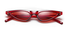 Load image into Gallery viewer, 90s Narrow Cat Eye Sunglasses Women