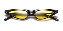 Load image into Gallery viewer, 90s Narrow Cat Eye Sunglasses Women