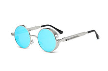 Load image into Gallery viewer, New Round Metal Sunglasses Steampunk Women UV413