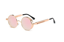 Load image into Gallery viewer, New Round Metal Sunglasses Steampunk Women UV413