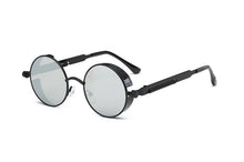 Load image into Gallery viewer, New Round Metal Sunglasses Steampunk Women UV413