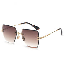 Load image into Gallery viewer, Rimless Square Sunglasses Unisex