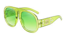 Load image into Gallery viewer, Big Frame Pearl Rivet Sunglasses Women