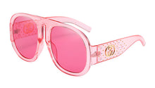Load image into Gallery viewer, Big Frame Pearl Rivet Sunglasses Women