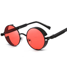 Load image into Gallery viewer, Metal Steampunk Sunglasses Women Fashion Round