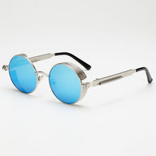 Load image into Gallery viewer, Metal Steampunk Sunglasses Women Fashion Round