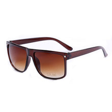 Load image into Gallery viewer, Classic Brown and Black Sunglasses Rectangle Unisex