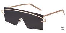 Load image into Gallery viewer, Futuristic Rimless Shield Sunglasses Women 90s