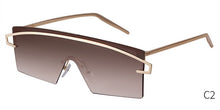 Load image into Gallery viewer, Futuristic Rimless Shield Sunglasses Women 90s