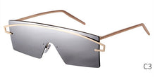 Load image into Gallery viewer, Futuristic Rimless Shield Sunglasses Women 90s