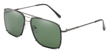 Load image into Gallery viewer, Square Frame Sunglasses Men Metal