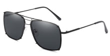 Load image into Gallery viewer, Square Frame Sunglasses Men Metal