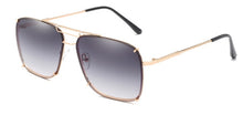 Load image into Gallery viewer, Square Frame Sunglasses Men Metal