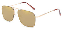Load image into Gallery viewer, Square Frame Sunglasses Men Metal