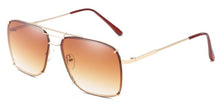 Load image into Gallery viewer, Square Frame Sunglasses Men Metal