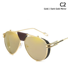 Load image into Gallery viewer, New Fashion SteamPunk Aviation Style Sunglasses Men