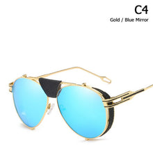 Load image into Gallery viewer, New Fashion SteamPunk Aviation Style Sunglasses Men