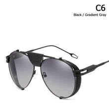Load image into Gallery viewer, New Fashion SteamPunk Aviation Style Sunglasses Men