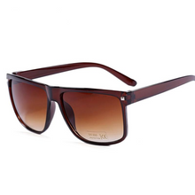 Load image into Gallery viewer, Classic Brown and Black Sunglasses Rectangle Unisex