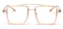 Load image into Gallery viewer, Black Square Frame Glasses For Men 2019