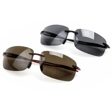 Load image into Gallery viewer, Rimless Lens Anti Explosion Sunglasses For Men Driving