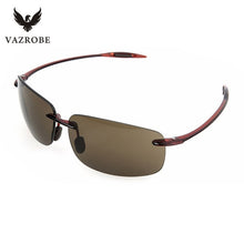 Load image into Gallery viewer, Rimless Lens Anti Explosion Sunglasses For Men Driving