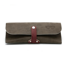 Load image into Gallery viewer, Portable Durable PU Leather Sunglasses Case