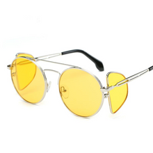 Load image into Gallery viewer, 2019 Steampunk Sunglasses Women UV427