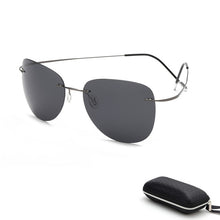 Load image into Gallery viewer, With Case Titanium Sunglasses Polaroid