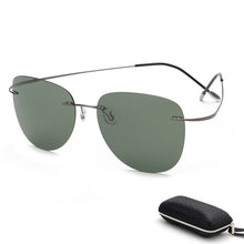 Load image into Gallery viewer, With Case Titanium Sunglasses Polaroid