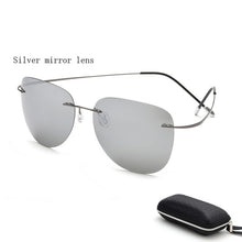 Load image into Gallery viewer, With Case Titanium Sunglasses Polaroid