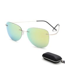 Load image into Gallery viewer, With Case Titanium Sunglasses Polaroid