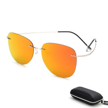 Load image into Gallery viewer, With Case Titanium Sunglasses Polaroid